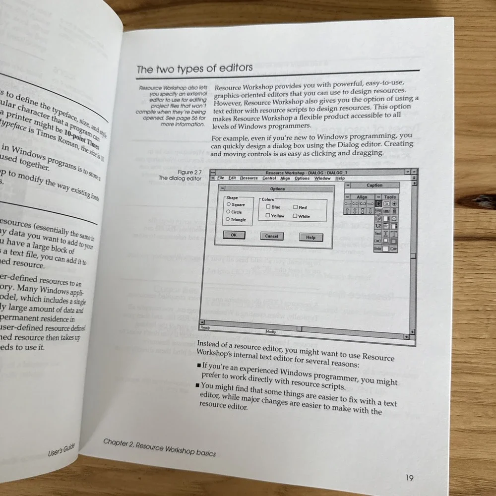Borland Resource Workshop User's Guide 1991